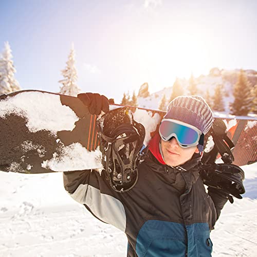 Reseldda 2-Pack Ski Goggles Snow Snowboard Goggles For Adult Men Women Youth Teens Kids Boys & Girls Winter Snow Sports Goggles  thumb #1