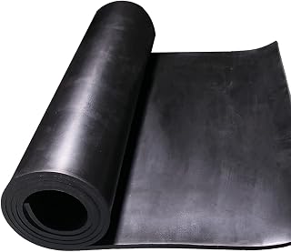 TORRAMI Neoprene Rubber Sheet Roll 3/16'' (.187'') Thick x 18'' Wide x 48'' Long for DIY Gaskets, Pads, Seals, Crafts, Flooring,Cushioning of Anti-Vibration, Anti-Slip (XJ-54501200)