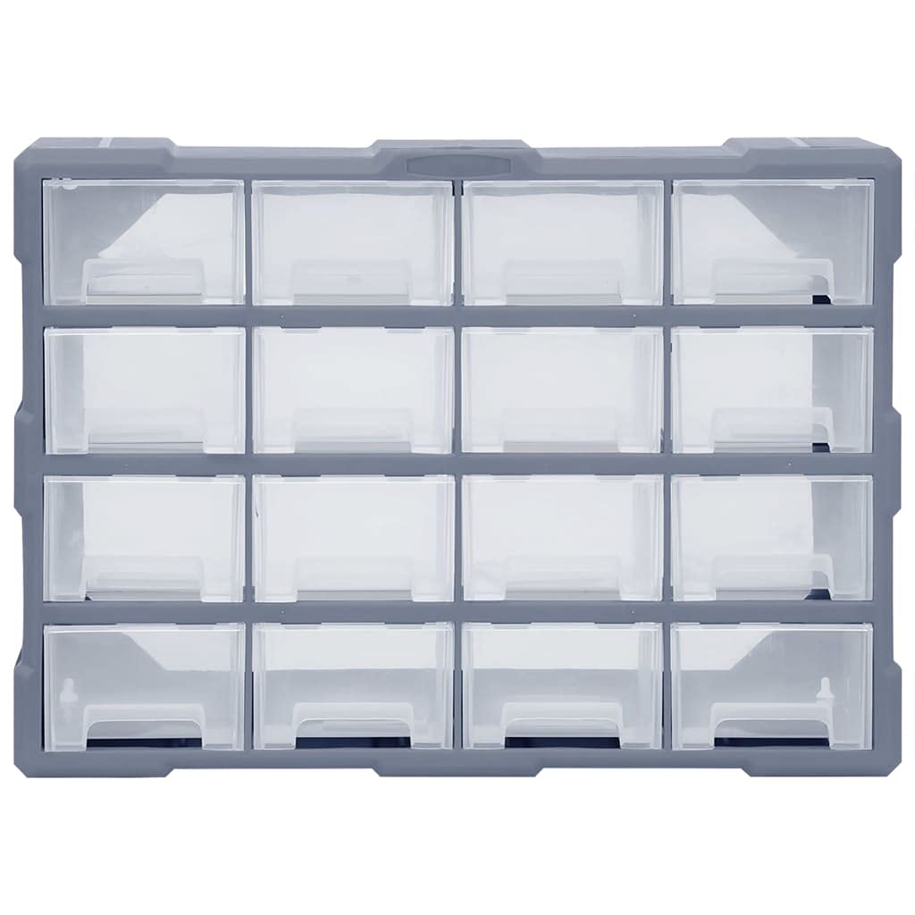 Organizador multicajones con 16 cajones medianos 52x16x37 cm,Organización y Almacenamiento de Herramientas,Cajas de Herramientas,3kg-149602