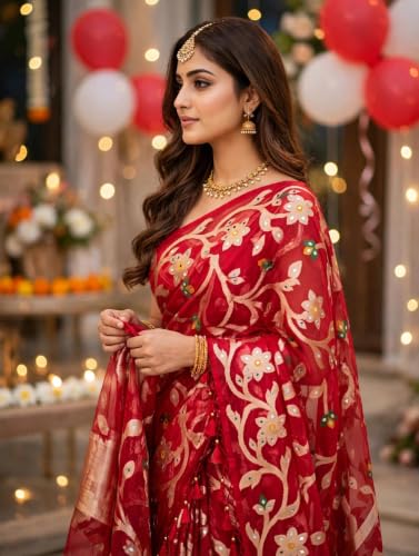 Generic banarasi silk saree – image 6