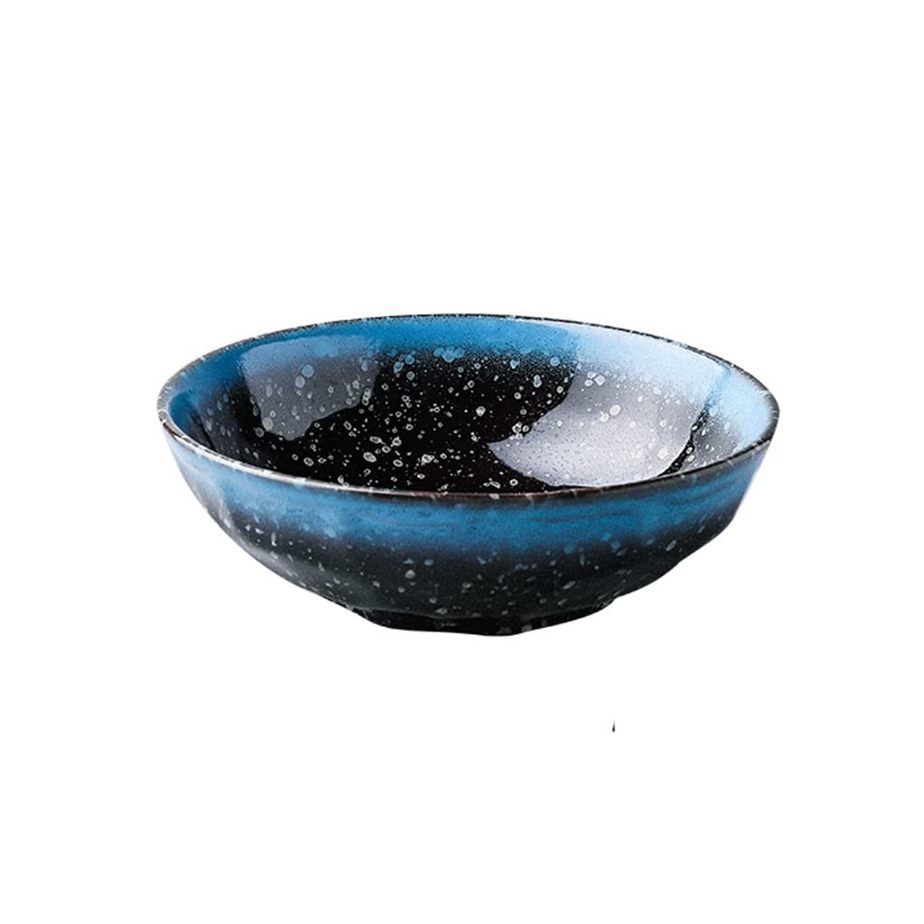 XYIANG Creative Salad Bowl Dessert Bowls Salad Fruit Bowls Household Ceramics Rice Bowls Vegetable Bowls Snack Bowls Sushi Bowls Dessert Snack Serving Bowls (A2pcs)