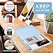 Sooez Clipboards with Storage, High Capacity Clip Boards 8.5x11 with Storage, Heavy Duty Nursing Clipboard Folder, Plastic Clipboard with Pen Holder for Women Teachers Work, School & Office Supplies