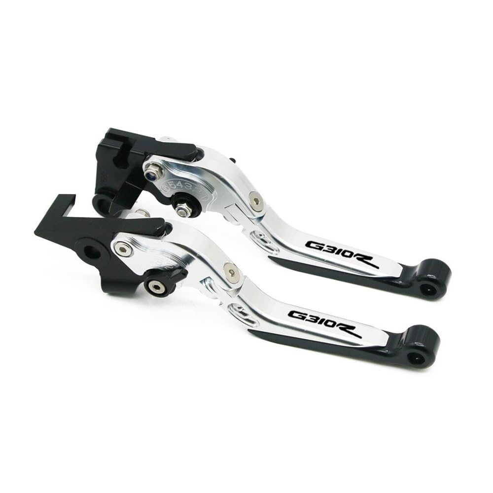 Zdgxfhsrh Bkslbksl Motorcycle Brake Clutch Levers Folding Extendable Brake Clutch Levers Motorcycle Accessories For B&M&W G310r G310 Gs G 310 2017-2020(Bkslbksl)