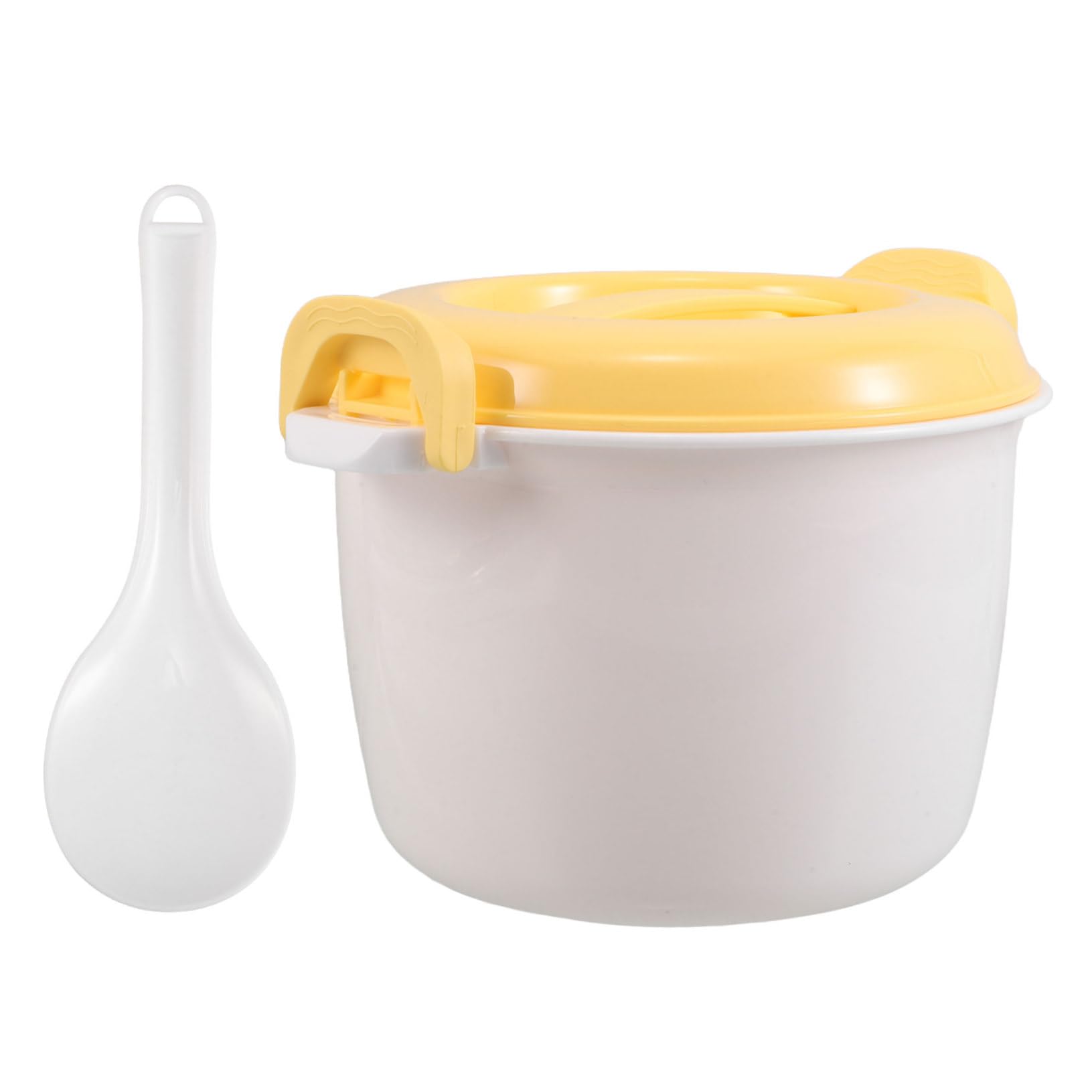 Luxshiny Small Microwave Rice Cooker Steamer Japanese Rice Cooker Steamer for Microwave Compact Easy to Use