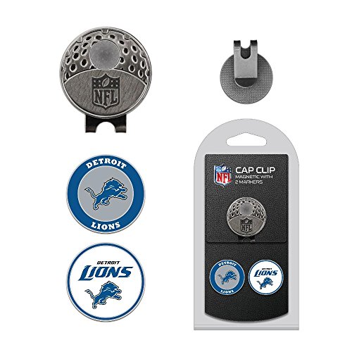 NFL Detroit Lions Cap Clip with 2 Markers by Team Golf - Used condition - CA$11.14