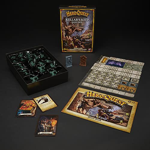 Hasbro Gaming Avalon Hill HeroQuest Kellar's Keep Expansion miniatura 4