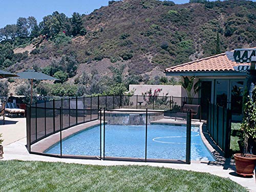 Gre SF133 - Barrera Seguridad para Piscinas. Valla para Evitar la Entrada. Medidas: 300 cm de Longitud x 133 cm Altura.