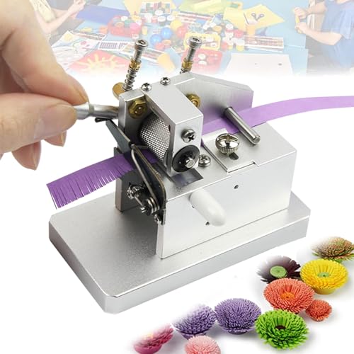 Manuelle Quilling-Fringer-Maschine, Breite Des Papierstreifens Zum Schneiden: 5–14 Mm, Breite Der Quaste Zum Schneiden: 0,3–2,5 Mm, FüR Farbenfrohe, Handgefertigte 3D-Designs