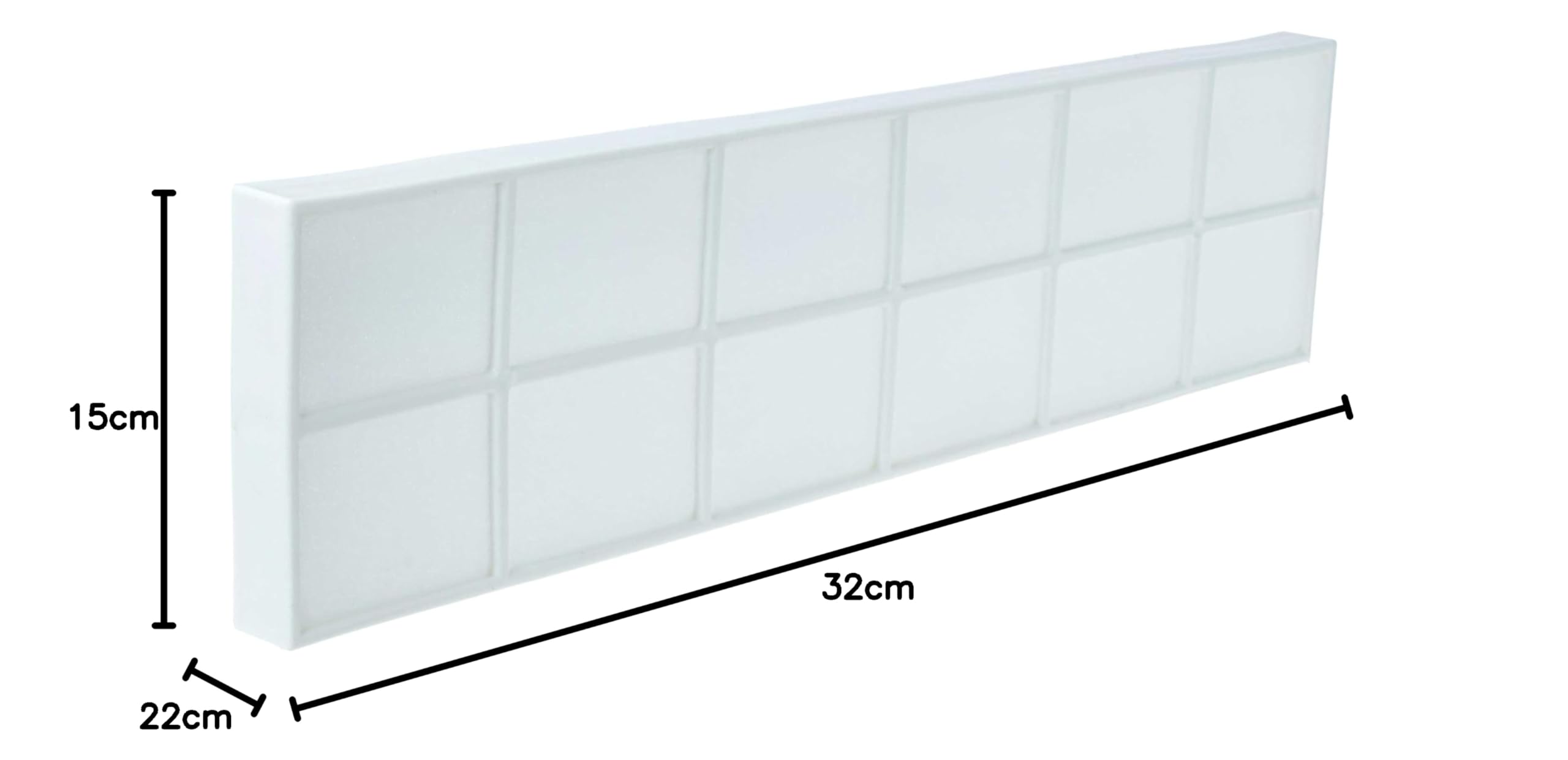 vhbw 10x filtro dell'aria G3 / ISO Coarse 30% compatibile con Zehnder CLF ventola
