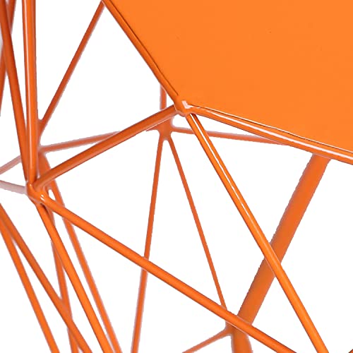 Adeco Side Table, Orange #TOP3