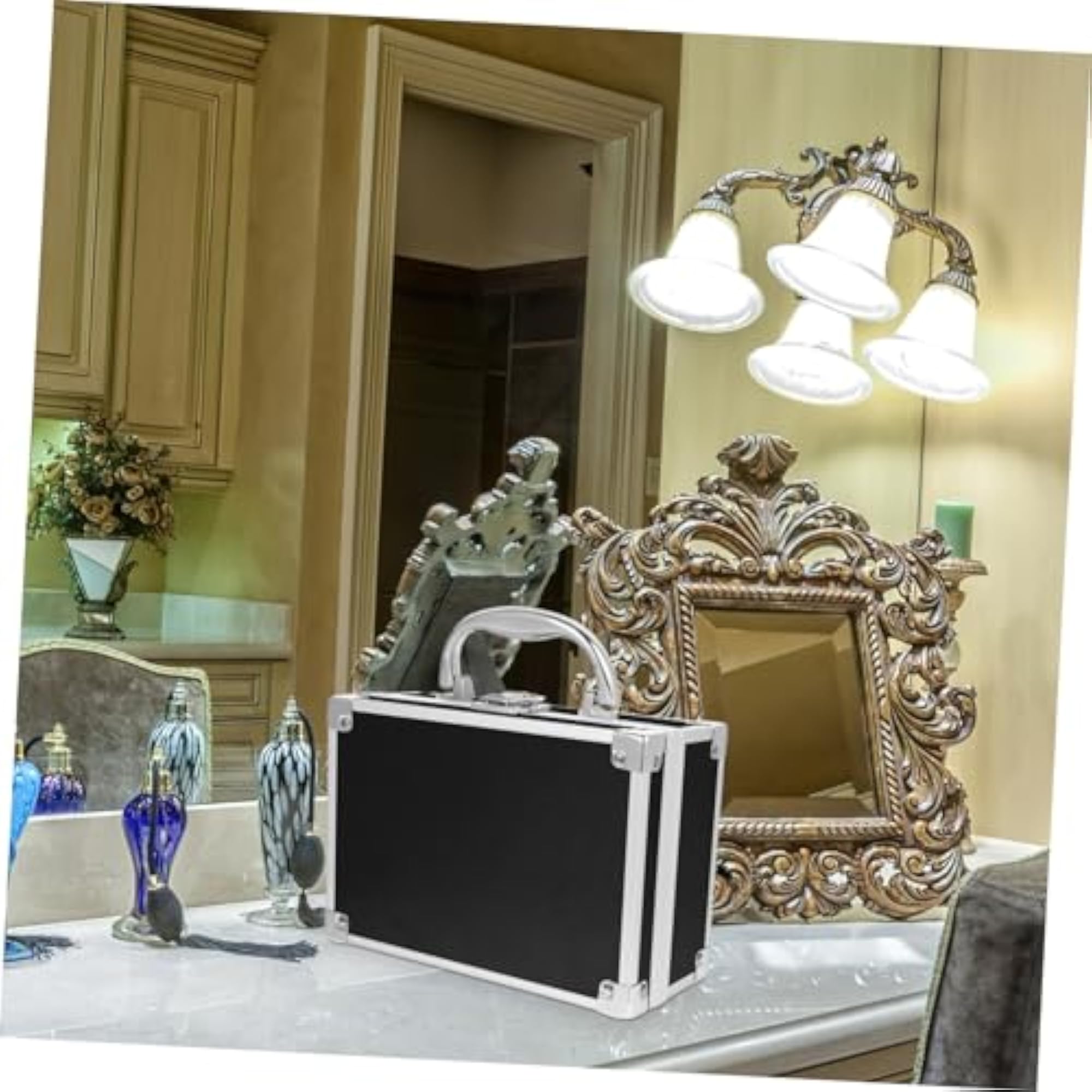 Makeup Box Cosmetic Luggage Hard Case for Women