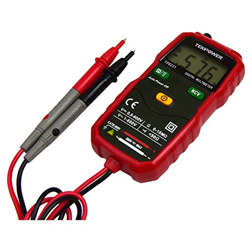 [ Digital Voltmeter ] Tekpower Tp8231 Pocket Size Auto Rangeing Dmm With Non-Contact Voltage Detector #TOP6