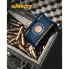 wisedry 100g [10 Packs] See-Through Desiccant Packs for Storage, Reusable Color Indicating Silica Gel Desiccant Packets, Moisture Absorbers for Gun Safe, 3D Filaments, Toolboxes, Safe, Electronics