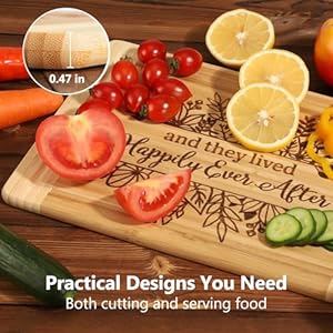 Weddinggiftforcouple2025engravedcuttingboardbridalshowergiftsforbrideandgroomengagementtheylivedhappilyeveraftermarriagecuttingboardnewlywedweddinggiftforcouples Urban Country Home Decor Wedding gift for couple 2025 engraved cutting board bridal shower gifts for bride and groom engagement they lived happily ever after marriage cutting board newlywed wedding gift for couples urban country home decor