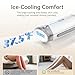 Amifiy Ice Cooling IPL Home Use Hair Removal Device, Laser Hair Removal Machine Painless Epilator for Women Men, 3 Energy Levels & 2 Modes, Face Body Use with Razor & Glasses