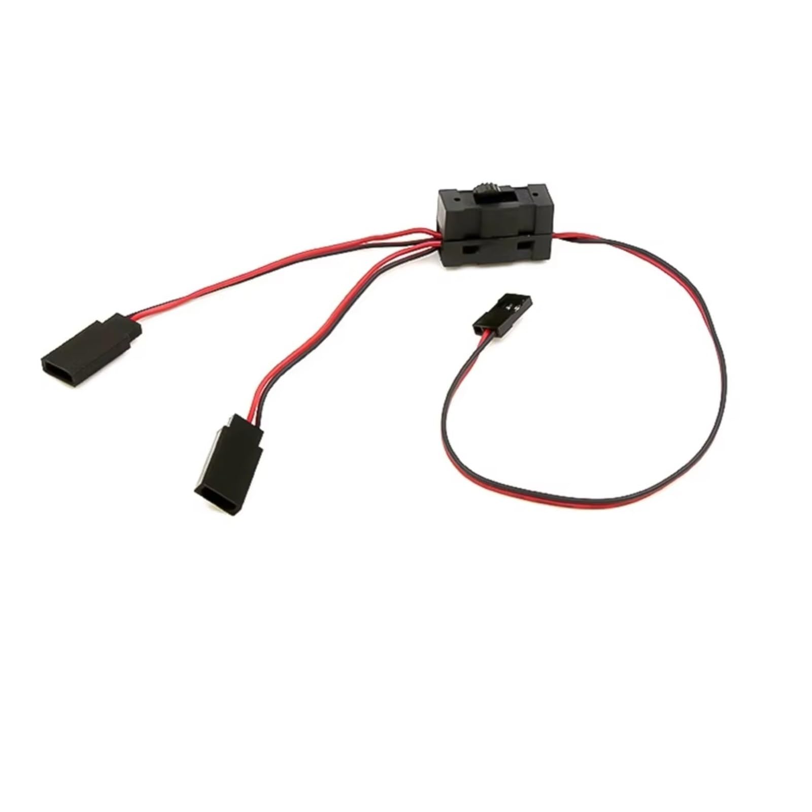 Accesorio De Coche RC para Futaba Jr Conector JST Cable Y del Receptor De Control Remoto con Interruptor De Encendido/Apagado para Piezas Y Mejoras De Vehículos De Orugas RC