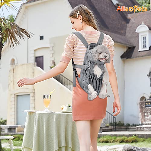 ALLSOPETS Dog Carrier Backpack for Small Medium Dogs, Lightweight - Image 2