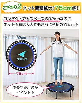 AEROLIFE トランポリン 【美品】 Amazon | エアロライフ トランポリン交換用 ネット DR6680 ホーム