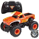 Monster Jam, Official El Toro Loco Remote Control Monster Truck, 1:24 Scale, 2.4 GHz, for Ages 4 and up