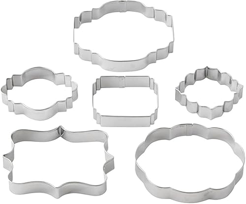 Miniatura 3 de Wilton 417-7555 juego de cortadores para placa de fondant, 6 unidades