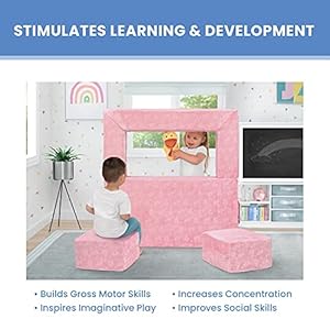 Deltachildrensleeperconvertibleplaysofas3piecesetpink Urban Country Home Decor Delta children sleeper convertible play sofas 3 piece set pink urban country home decor