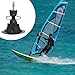 Ynnhik Windsurf Mast Base, Windsurfing Base, Adjustable Base Plate, Sailing Base | Durable Surf Pole Base, Portable Windsurfing Mast Base, Robust for Outdoor Use