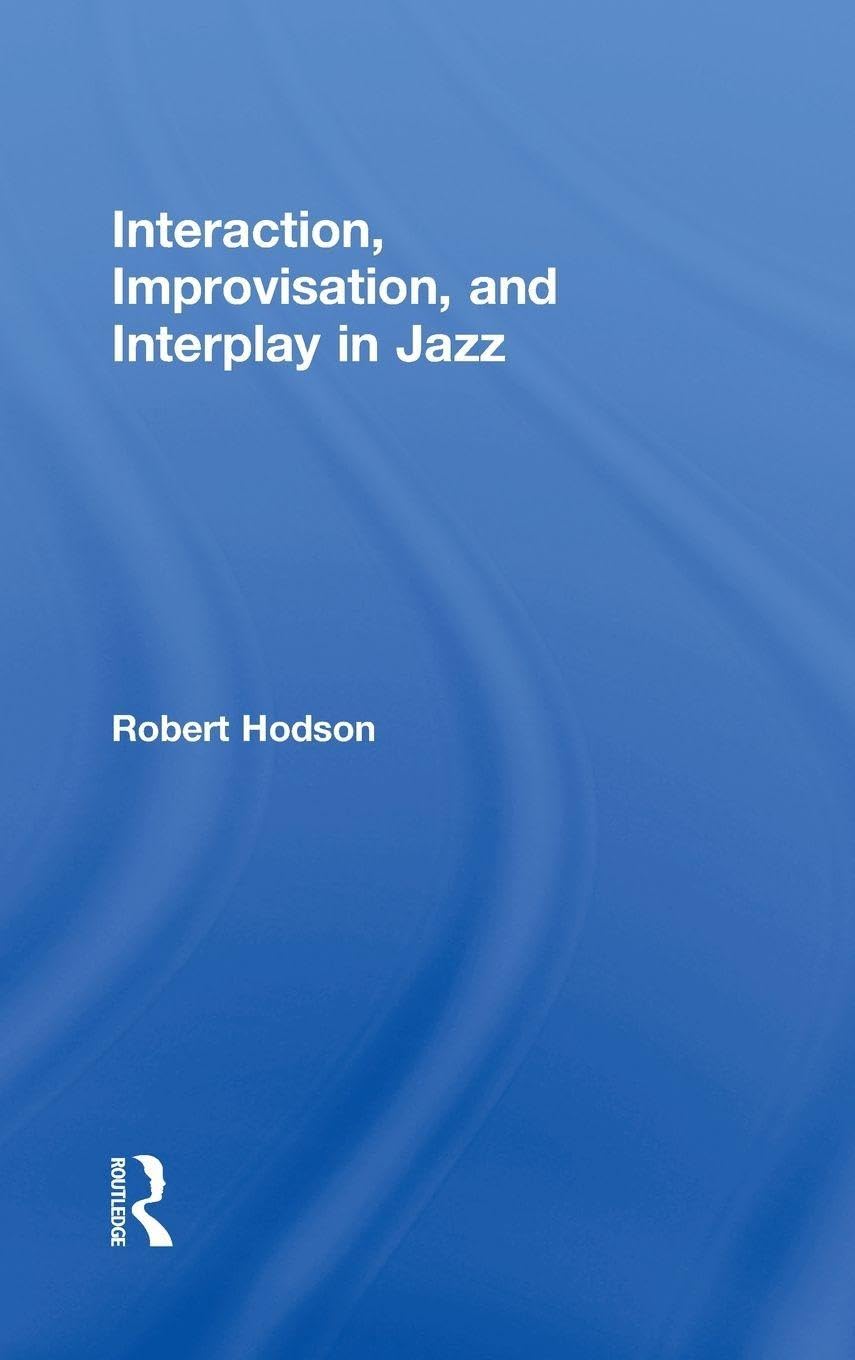 Interplay in Jazz Interaction Improvisation livre musique et théorie
