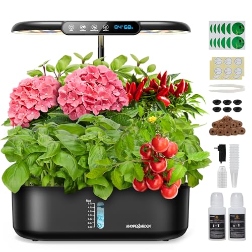 Ahopegarden Hydroponics Growing System kit: Indoor Herb Garden - 12