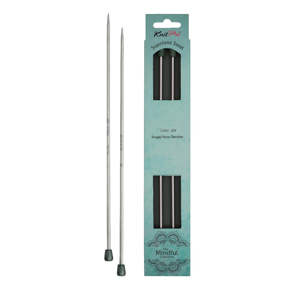 KnitPro The Mindful Collection Single Pointed Needles 14" (35cm) | Size 3.5mm