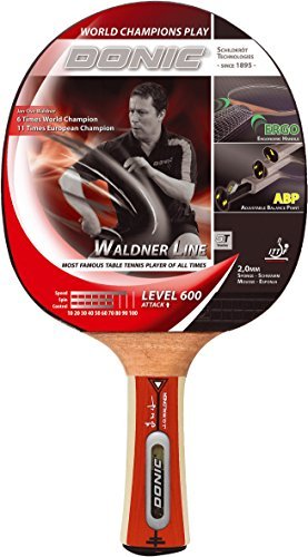 Heemskerk Sport JO Waldner Line 600 Table Tennis Bats - Red