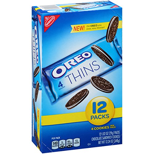 Oreo Thins Single-Serve Cookie Multipack (12.24-Ounce Box)