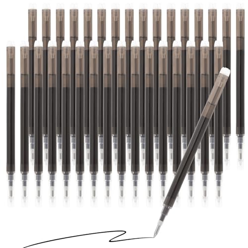 33Pack Erasable Pen Refills Black Ink 0.7mm Compatible with Pilot Frixion