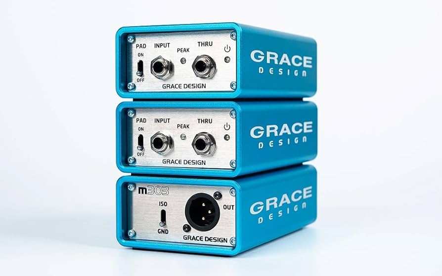 Grace Design m303 DI ダイレクトボックス Amazon.com: Grace Design m303 Active Isolated Direct Box