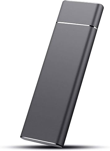 Ultra-fast External SSD, Portable Mobile Solid State Drive, Ideal for Computers and Mobile Phones Black, 8TB