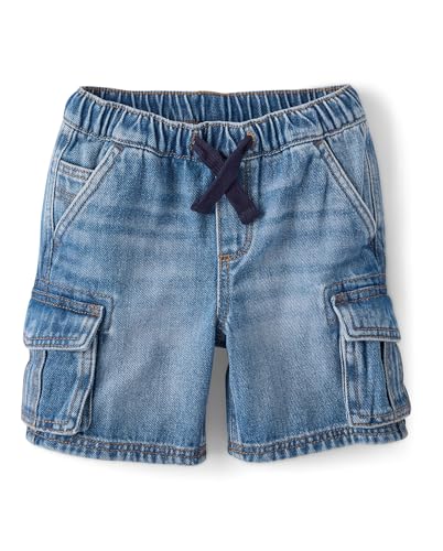 Gymboree Boys and Toddler Pull on Cargo Shorts Rory Wash 5 Years