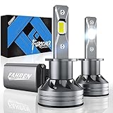 FAHREN H1 Driving Fog Bulbs, 24000LM 6500K Ultra Bright Bulbs H1 Fog Bulbs, IP68 Waterproof Pack of 2