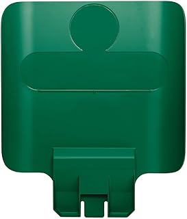 Rubbermaid Commercial Slim Jim Green Recycle Billboard