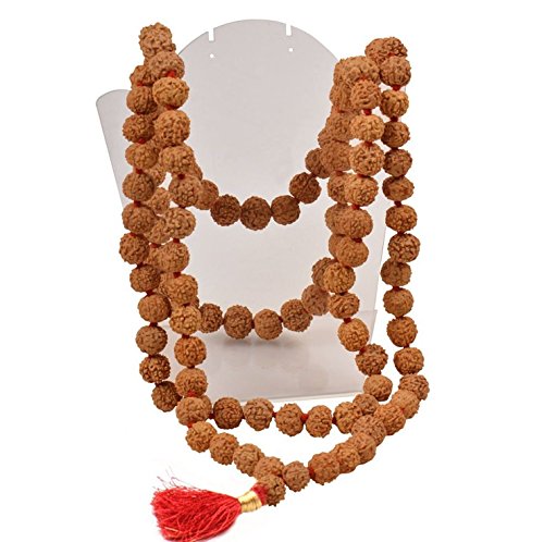 Rudraksha Rosary / 7 Mukhi Seven Faced/Mahalaxmi puja Mala 108+1