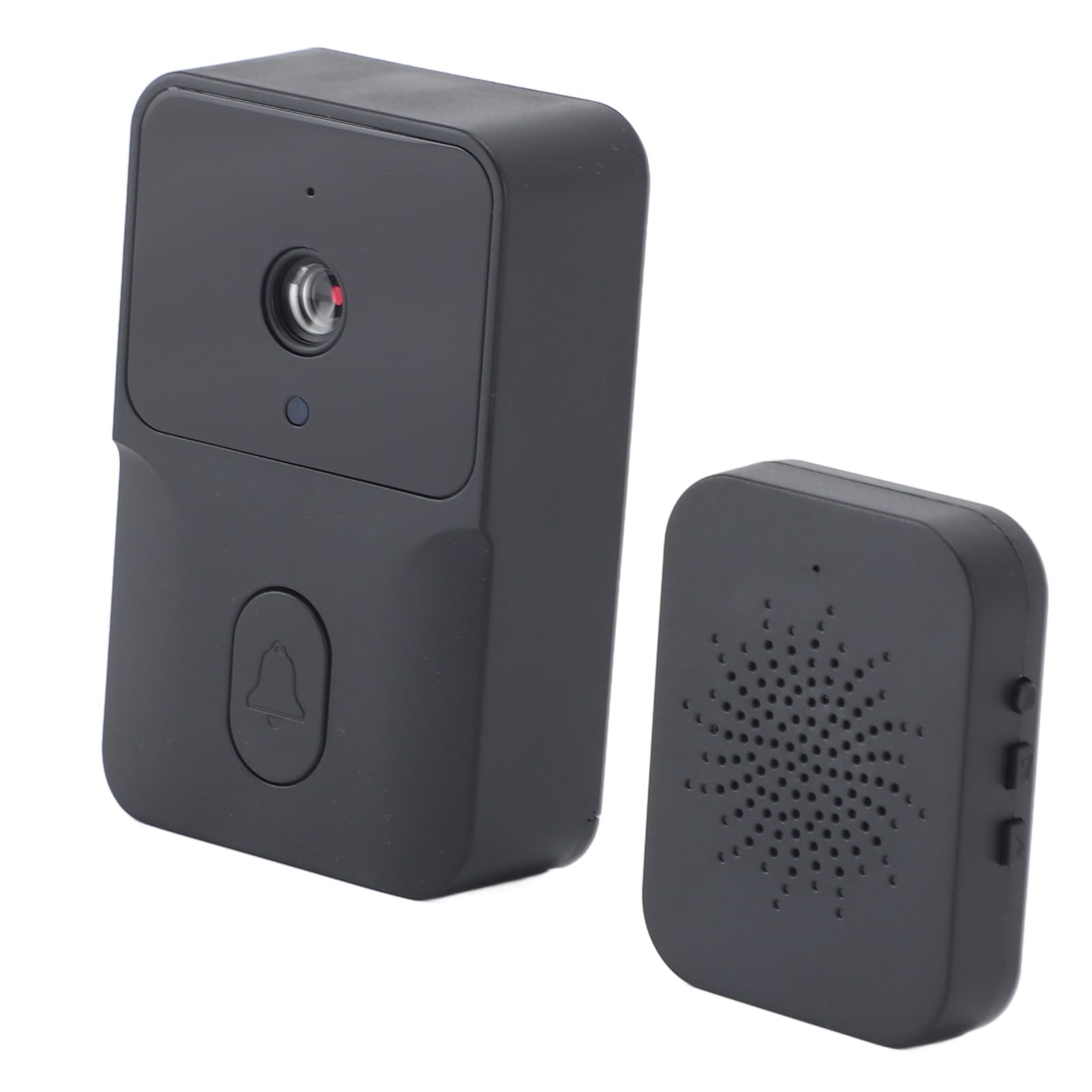 Sonnette intelligente interphone 2 voies avec caméra HD 85° et vision nocturne infrarouge
