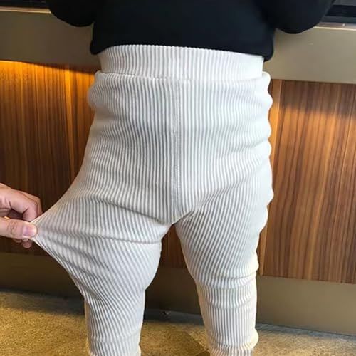 Little Girls Leggings Pants Footless Knits Tights Stockings Baby Toddler Tights Solid Color Ankle Length Pants2