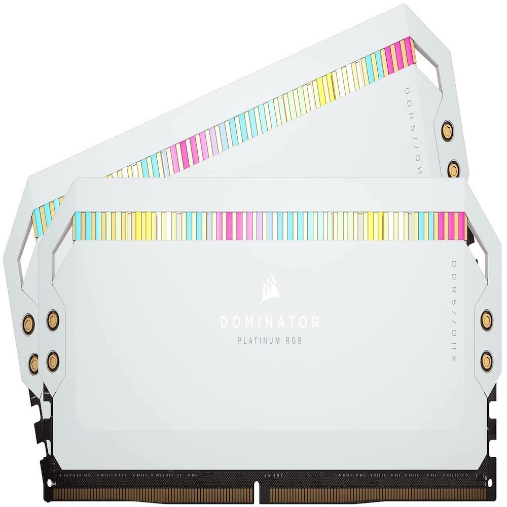 Corsair Dominator Platinum RGB DDR5 32GB (2x16GB) 5200MHz C40 Intel Optimized Desktop Memory (Onboar
