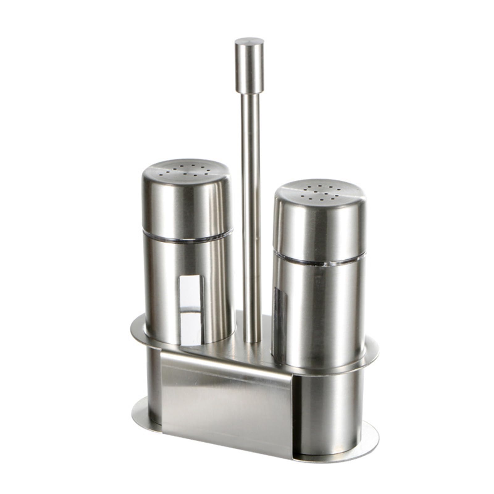 Jazuaiao Professional Grades Nonrust Steel Spices Shaker Set with Visible Measurement Window and Leak Proof Design Accuracy Pour Condiment Container Kitchen
