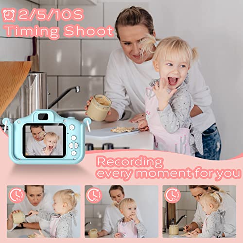 Saneen Kids Camera, 1080P HD Camera for Kids with 32 GB Card, 40MP Kids Digital Camera for Girls Boys Age 2-12, Perfect… - Image 6