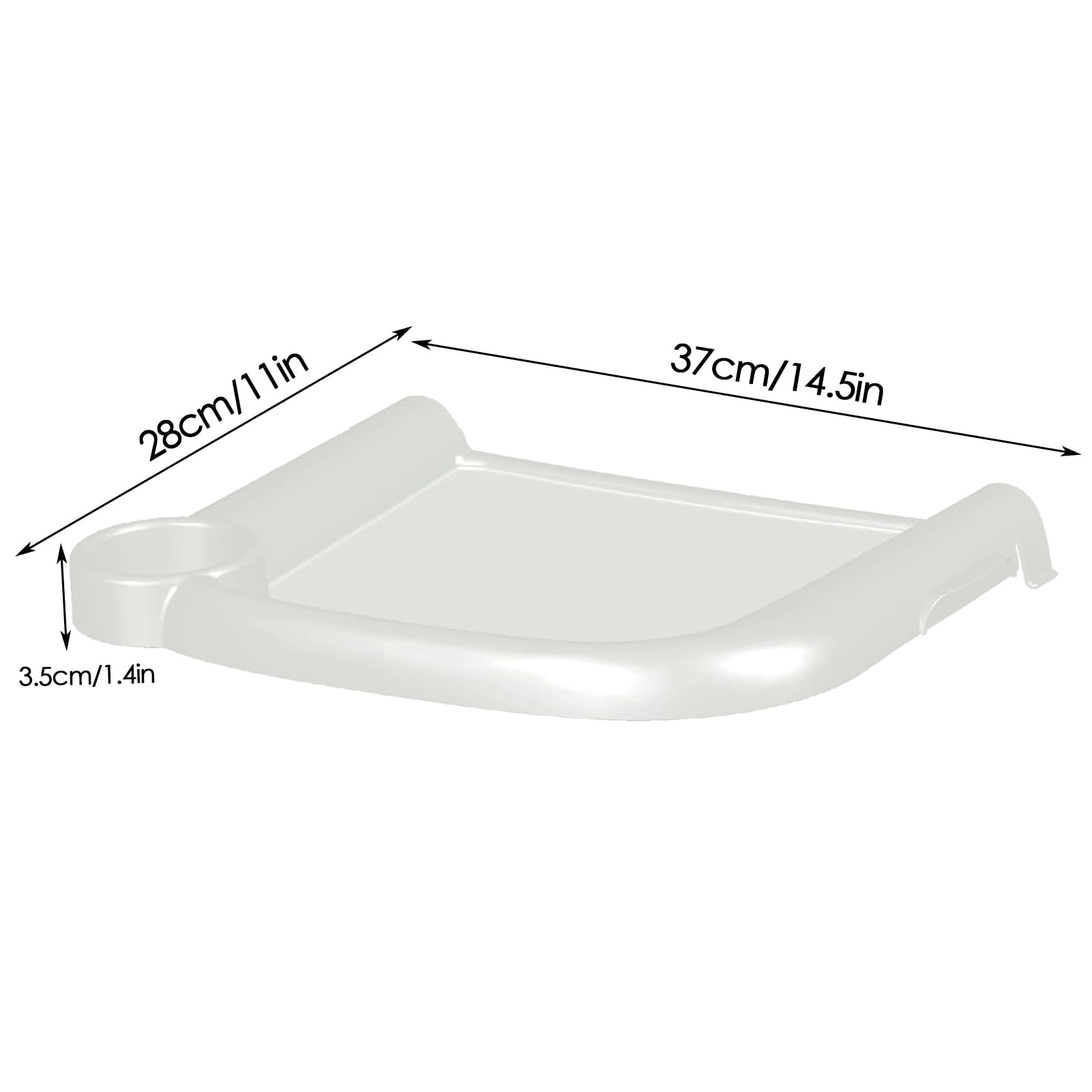 Plateau de salle à manger pour bébé pour chaise de table rapide Inglesina, plateau d'alimentation portable pour chaise de table rapide à clipser pour bébé, pour les repas, le restaurant