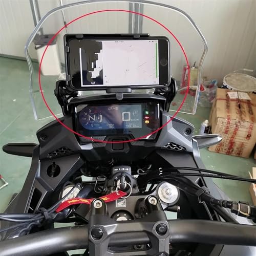 Support de navigation moto CB500X évite les reflets et chutes de GPS - 4