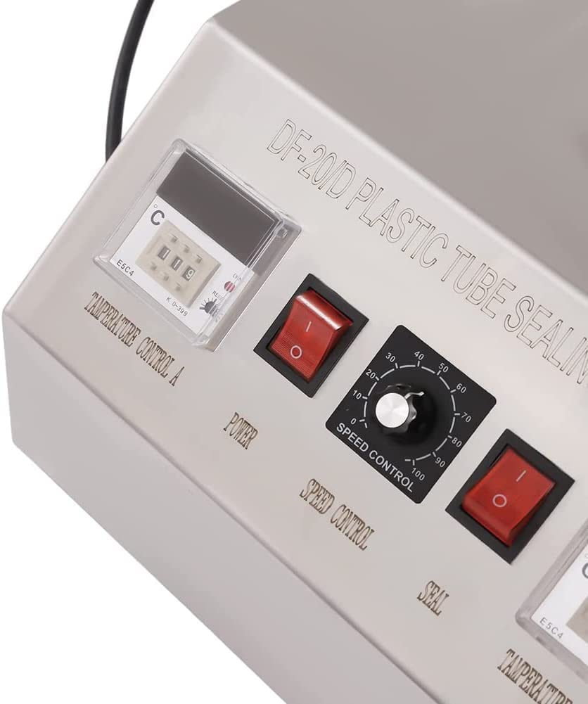 Elektryczna maszyna do uszczelniania rur termoplastycznych 10-22 cm pasta do zębów rura aluminiowa i plastikowa rura uszczelniająca rura kompozytowa maszyna do uszczelniania rur