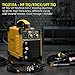 hynade Tig Welder TIG215A, HF ARC/TIG/Stick TIG Welders 215 Amp 110/220V Dual Voltage TIG Welding Machine