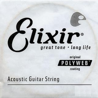 Cordes Elixir® à l’unité en Bronze 80/20 pour guitare acoustique avec revêtement POLYWEB® (.028) - Les Beatles, Paul McCartney, John Lennon, RIngo Starr, George Harrison