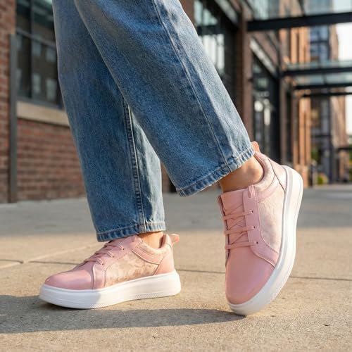 Image of KazarMax Premium AERO Kicks Women Floral Pattern Party Sneakers | Casual Fashion Trainers Sneakers