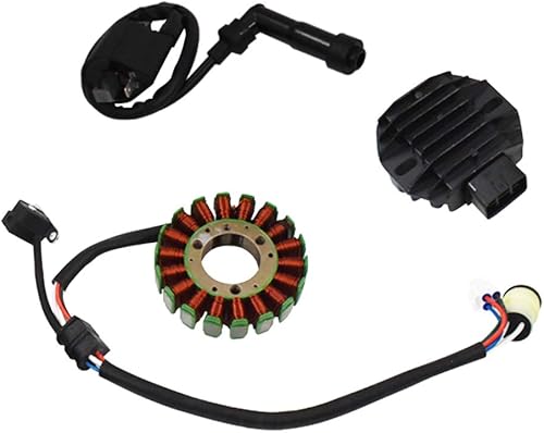 Miniatura 2 de labwork Rectificador de estator y regulador y reemplazo de bobina de encendido para Yamaha Raptor 660 2001-2005 YFM660 YFM660R YFM660RSE